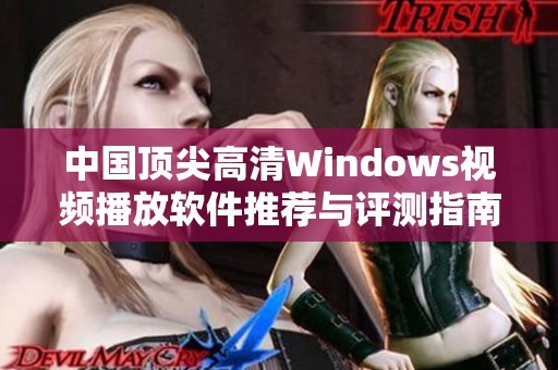 中国顶尖高清Windows视频播放软件推荐与评测指南