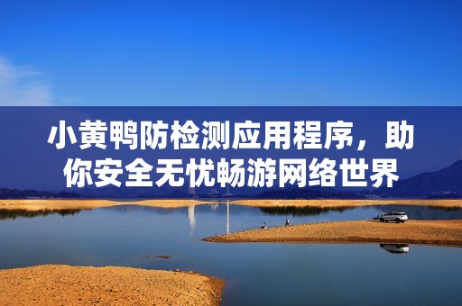 小黄鸭防检测应用程序，助你安全无忧畅游网络世界