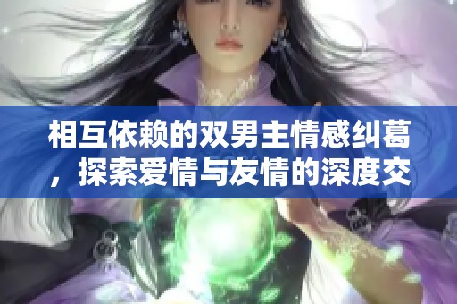 相互依赖的双男主情感纠葛，探索爱情与友情的深度交织