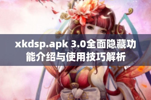 xkdsp.apk 3.0全面隐藏功能介绍与使用技巧解析