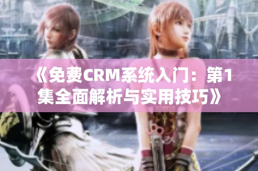 《免费CRM系统入门：第1集全面解析与实用技巧》