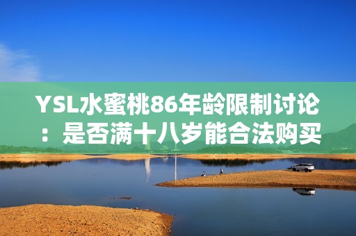 YSL水蜜桃86年龄限制讨论：是否满十八岁能合法购买使用