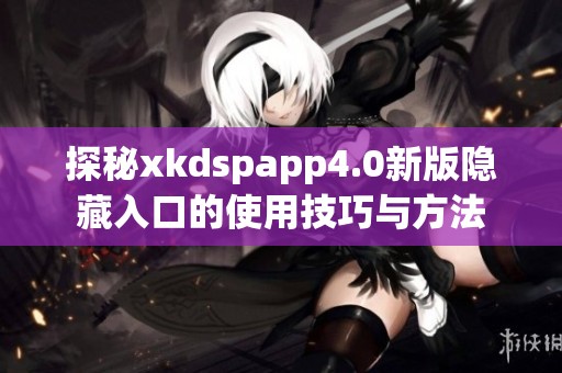 探秘xkdspapp4.0新版隐藏入口的使用技巧与方法