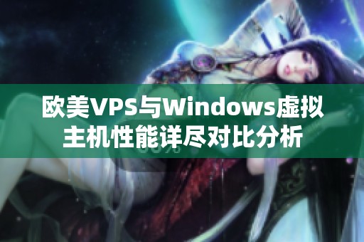 欧美VPS与Windows虚拟主机性能详尽对比分析