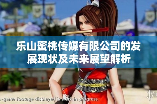 乐山蜜桃传媒有限公司的发展现状及未来展望解析