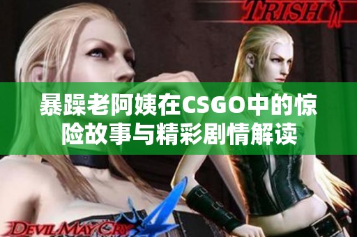 暴躁老阿姨在CSGO中的惊险故事与精彩剧情解读