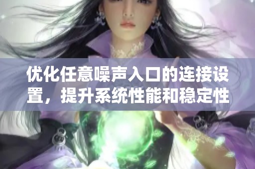 优化任意噪声入口的连接设置，提升系统性能和稳定性