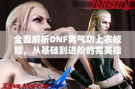 全面解析DNF男气功上衣技能，从基础到进阶的完美指南