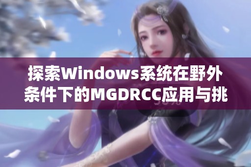 探索Windows系统在野外条件下的MGDRCC应用与挑战